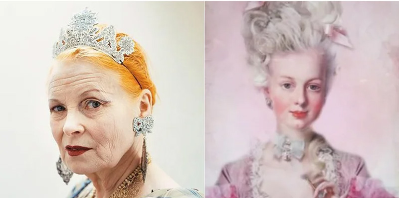 Vivienne Westwood e Maria Antonietta