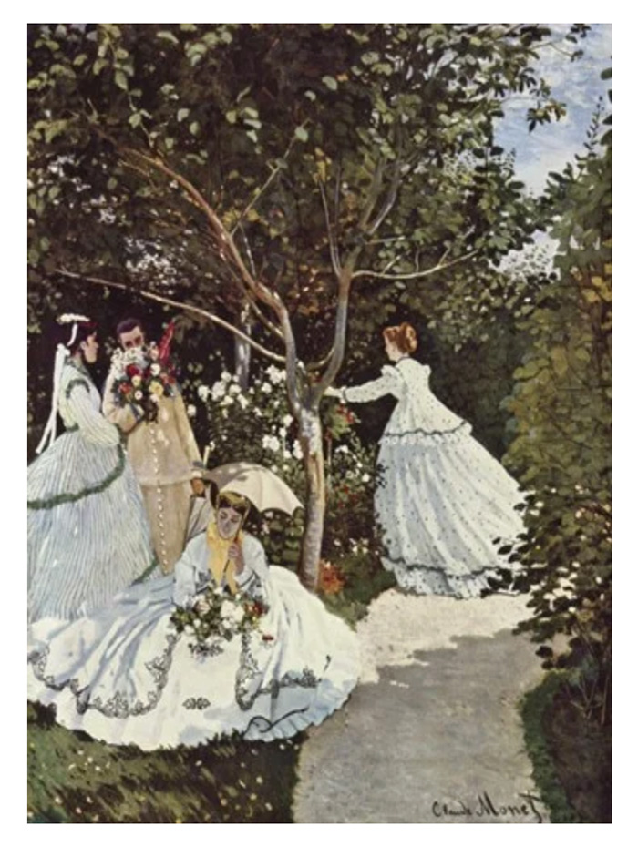 Femmes au jardin, Claude Monet