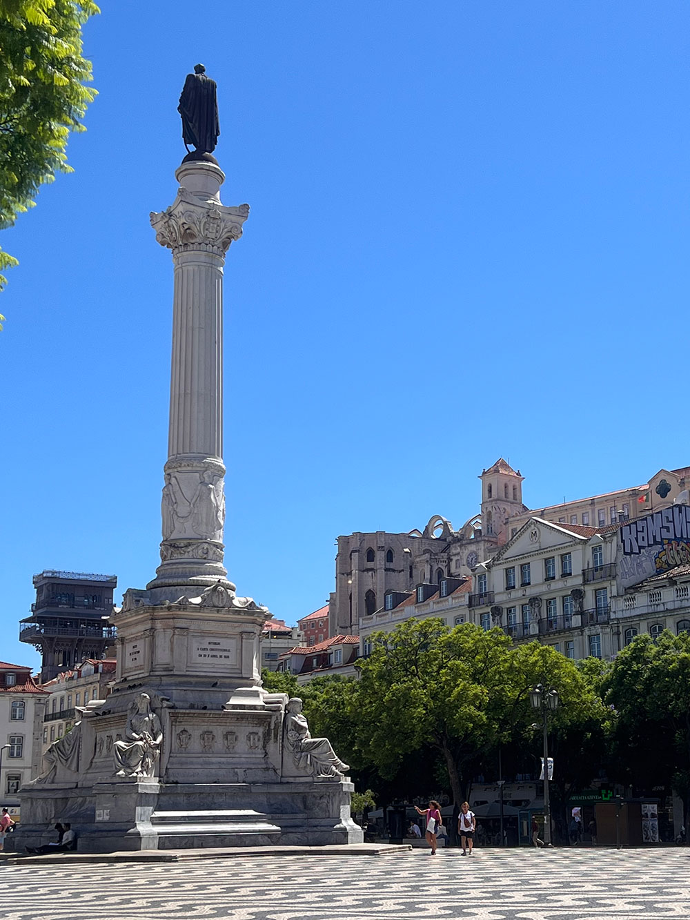 Praça Dom Pedro IV – Lisbona